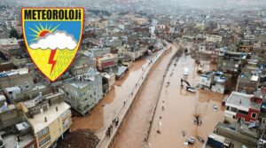 Meteoroloji’den selin vurduğu Şanlıurfa’ya kuvvetli yağış uyarısı