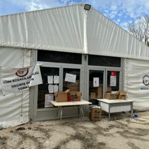 Şanlıurfa Eczacı Odası, Adıyaman’daki sahra eczanesindeki hizmetini tamamladı