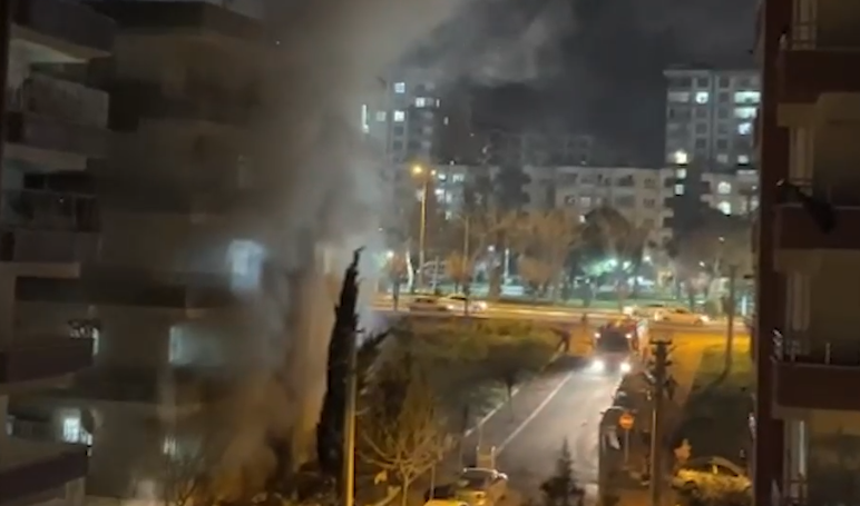 Şanlıurfa’da mesken yangını!