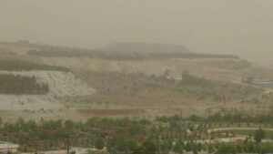 Şanlıurfa’da ortalık toz duman!