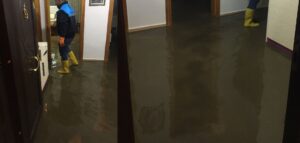 Siverek’te yağış sonrası evi su bastı!