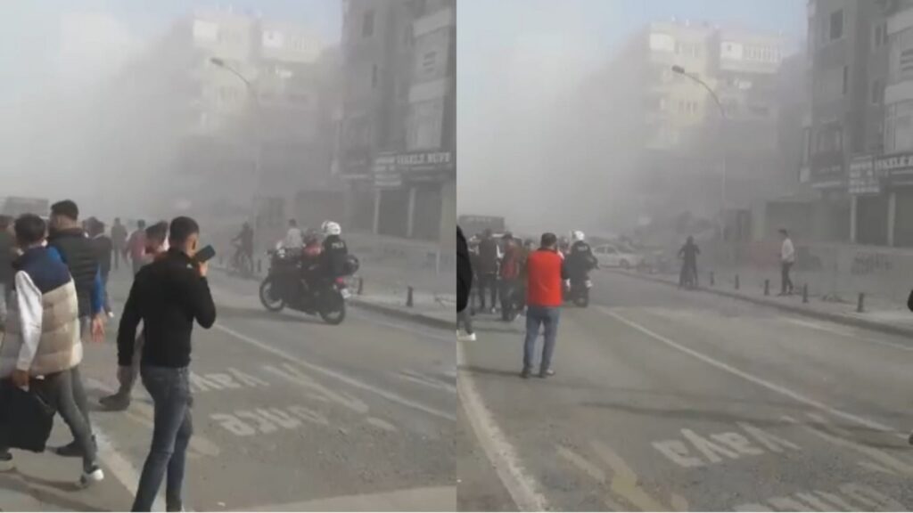 Şanlıurfa’da bir bina çöktü Çok sayıda ekip sevk edildi