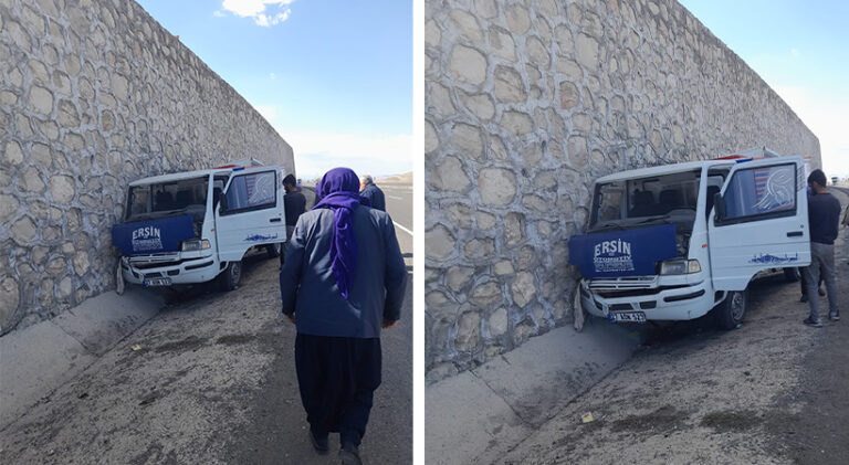 Şanlıurfa’da maddi hasarlı kaza!