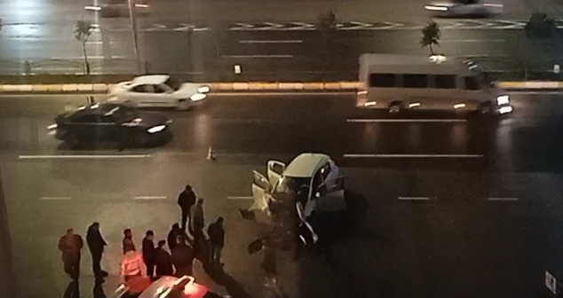 Şanlıurfa’da sağanak yağış kaza getirdi