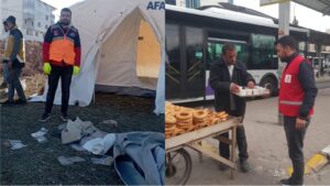 Yardım amacıyla deprem bölgesine giden Hilvanlı muhasebeci işten çıkarıldı!