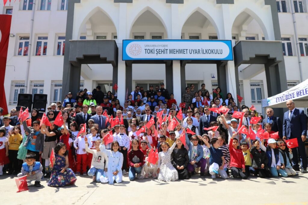 Şanlıurfa’da 23 Nisan coşkuyla kutlandı