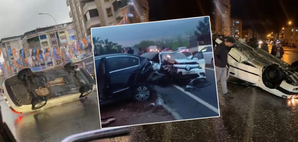 Şanlıurfa’da yağmur sonrası peş peşe kazalar!