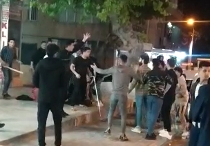 Şanlıurfa’da gece yarısı tekme tokat sopalı kavga