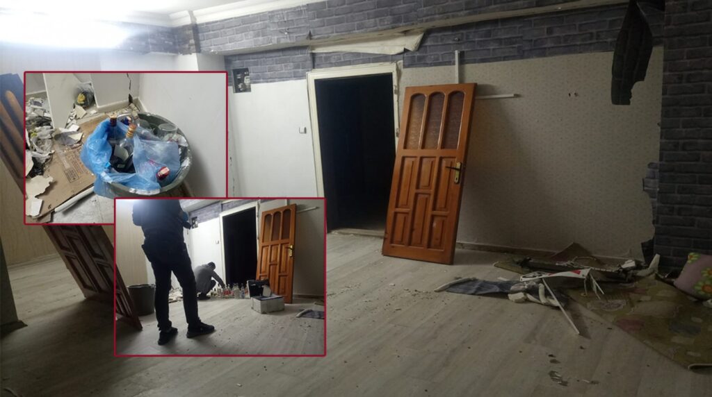 Şanlıurfa’da hırsızlar soydukları medresede alkol aldı