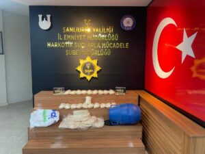Şanlıurfa’da uyuşturucu operasyonunda 10 kilo metamfetamin ele geçirildi