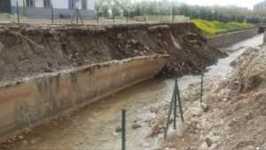 Şanlıurfa’daki derenin Üstü açılınca dere yatağının yapımındaki ihmaller ortaya çıktı