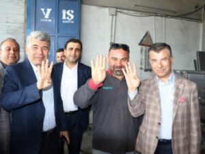 AK Parti Adayı Cevheri çalışmalarını Birecik’te sürdürdü