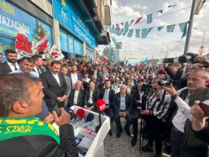 Emin Yetim: Miting Değil, Sadece Seçim Bürosu Açılışı Yaptık