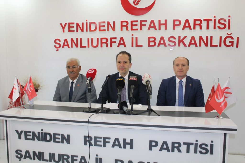 Erbakan Şanlıurfa’ya Geliyor