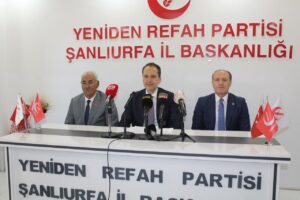 Erbakan Şanlıurfa’ya Geliyor