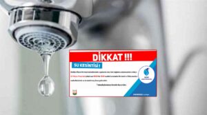Şanlıurfa’da sular kesilecek