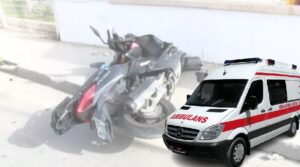 Haliliye’de motosiklet kazası! 1 yaralı