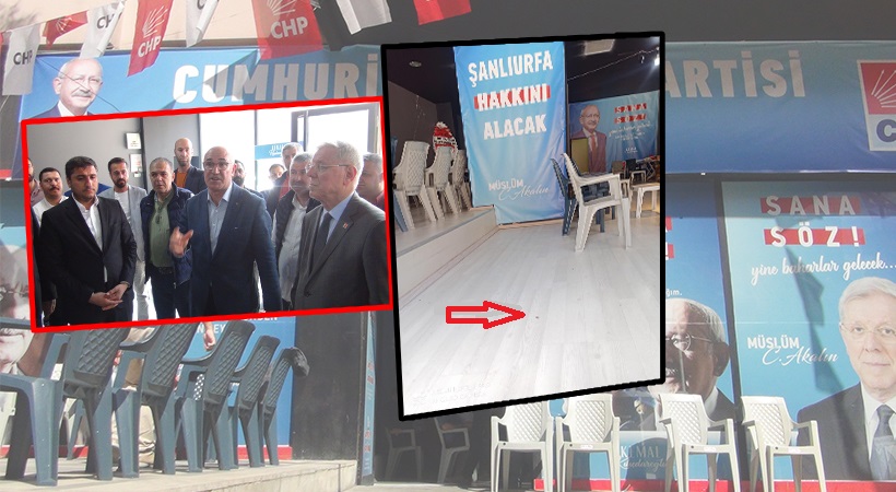 Şanlıurfa’da CHP’nin seçim ofisine mermi atıldığı iddia edildi!