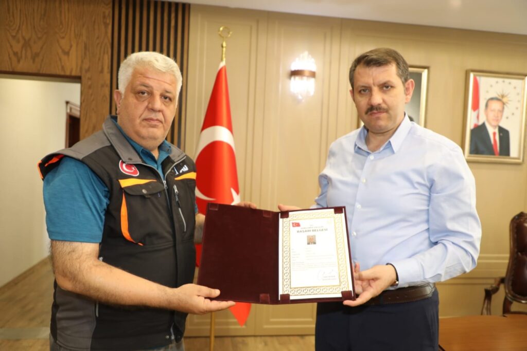 Şanlıurfa AFAD Müdürü emekli oldu!