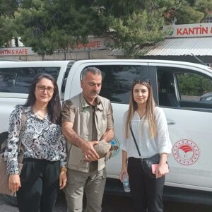 Şanlıurfa’da bitkin halde bulunan kaplumbağa DKMP ekiplerince tedaviye alındı