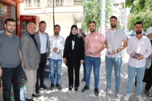 Yazmacı’nın Bugünkü durağı viranşehirli vatandaşlar oldu