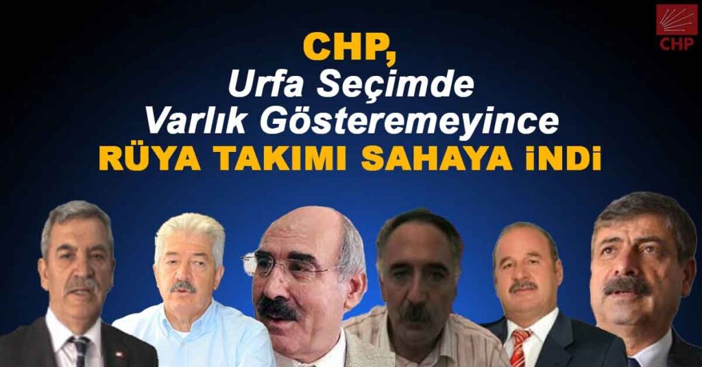 Şanlıurfa’da CHP’nin Rüya Takımı Sahaya İndi