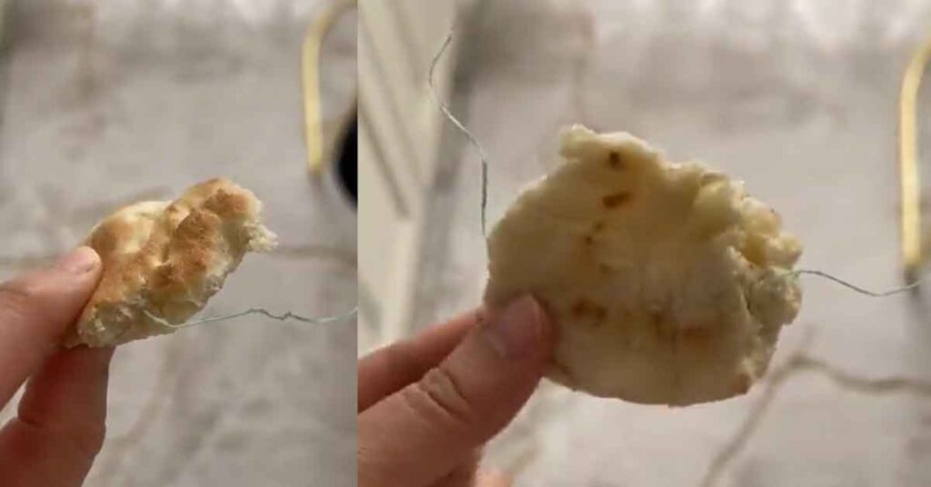 Şanlıurfa’da Ekmeğin İçinden Tel Çıktı