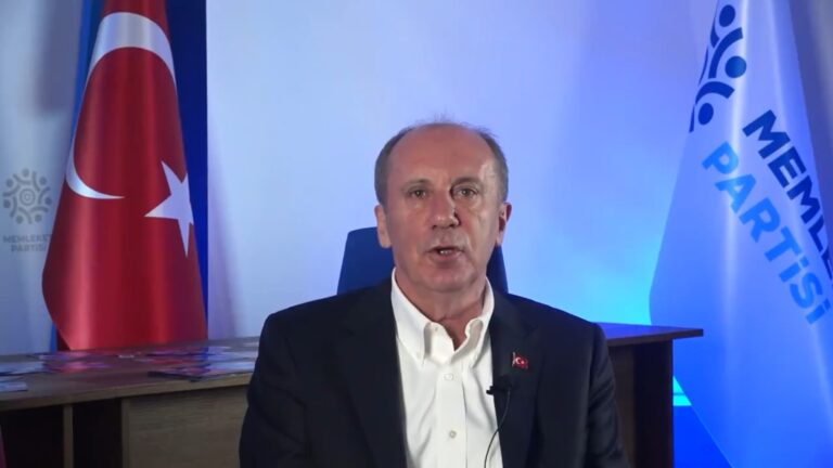 Muharrem İnce Cumhurbaşkanı adaylığından çekildi