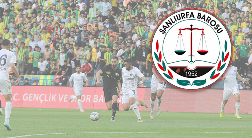 Şanlıurfa Baro Başkanlığı kupa törenindeki gerginlikle ilgili açıklama yaptı