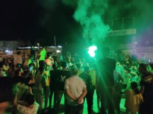 Şanlıurfaspor’un şampiyonluğu büyük bir coşkuyla kutlanmaya başlandı