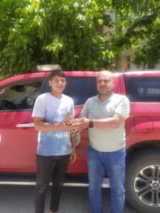 Şanlıurfa’da bitkin halde bulunan kerkenez tedaviye alındı