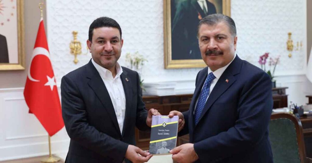 Özyavuz, Bakan Koca’dan Harran’a hastane söz aldı