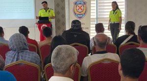 Şanlıurfa emniyeti motosiklet kullanıcılarına seminer verdi