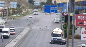 Şanlıurfa’da yaşanan kazalar mobese kameralarına yansıdı