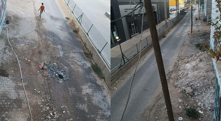 Eyyübiye’de inşaat atıkları çevreye rahatsızlık veriyor