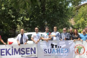 Şanlıurfa’da Hekim sendikaları maaş zamlarına tepki gösterdi