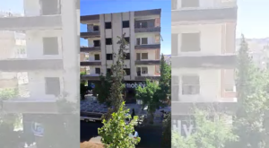 Şanlıurfa’da Hırsızların hasarlı binadan söktükleri korkuluk vatandaşın kafasına düştü