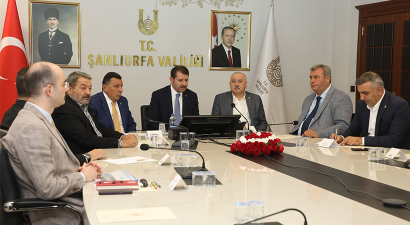 MHP’nin Deprem Bölgesi İnceleme Heyeti Şanlıurfa’ya geldi