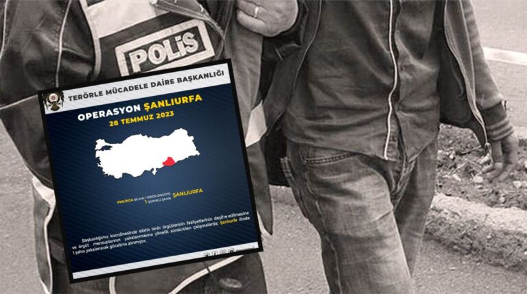 Şanlıurfa’da terör operasyonu!