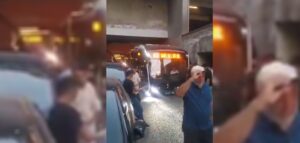 Şanlıurfa’da yılan hikayesine dönen trambüs çöktü!