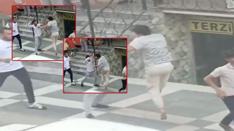 Suriyeli ile Urfalı bir vatandaş arasında tartışma yaşandı