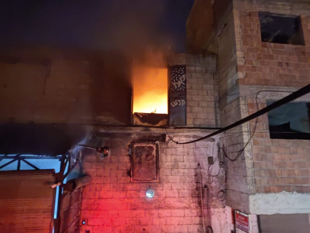 Şanlıurfa’da bir iş yerinde korkutan yangın!