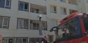 Şanlıurfa’da yangın: 5 kişi dumandan etkilendi