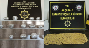 Şanlıurfa’daki uyuşturucu operasyonunda 2 kişi yakalandı