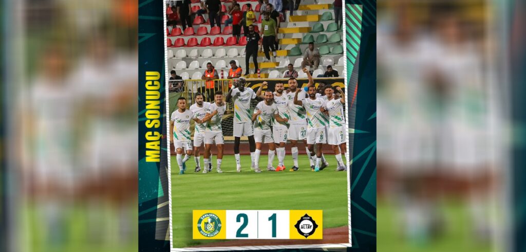 Astor Enerji Şanlıurfaspor’dan ilk maçında galibiyet!