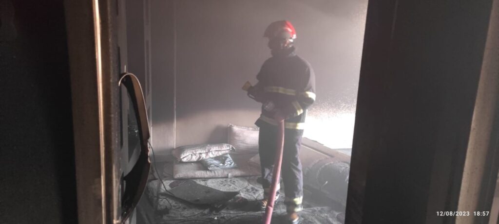 Şanlıurfa’da mesken yangını korkuttu