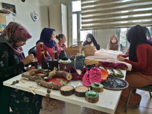 Eyyübiye’deki kadın destek merkezleri kadınların uğrak yeri oldu