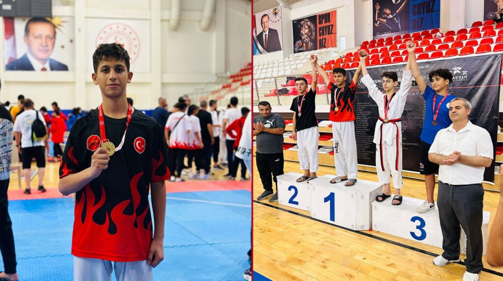 Genç tekvandocu Şanlıurfa’nın gururu oldu