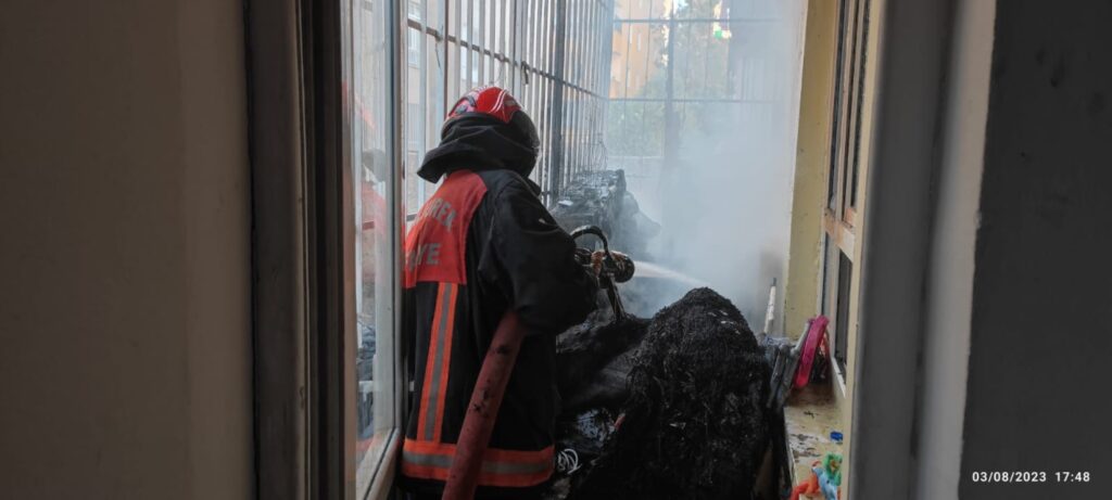 Şanlıurfa’da korkutan yangın!