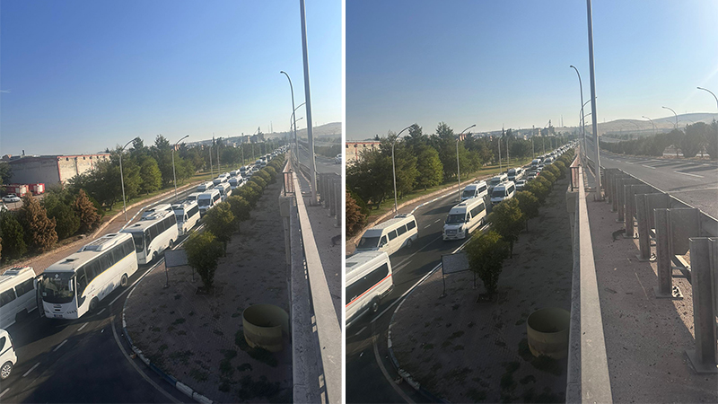 Şanlıurfa OSB’de trafik çilesi bitmiyor